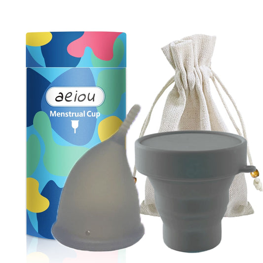 menstrual cup with sterilizer